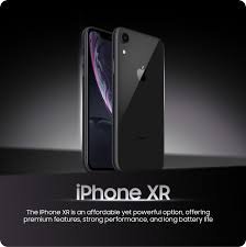 Apple iPhone XR – Black (64GB, Grade A+)